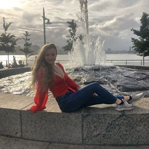 Urban outfitters red hot corset style crop top